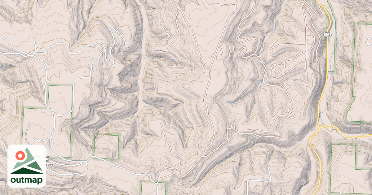 Map of UPPER SARAH
