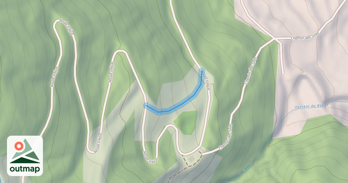 Map of Bez