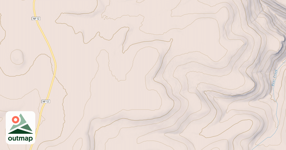 Map of USFS National Forest System Roads {6C8954FD-EF66-49E3-B986-E62C61542347}