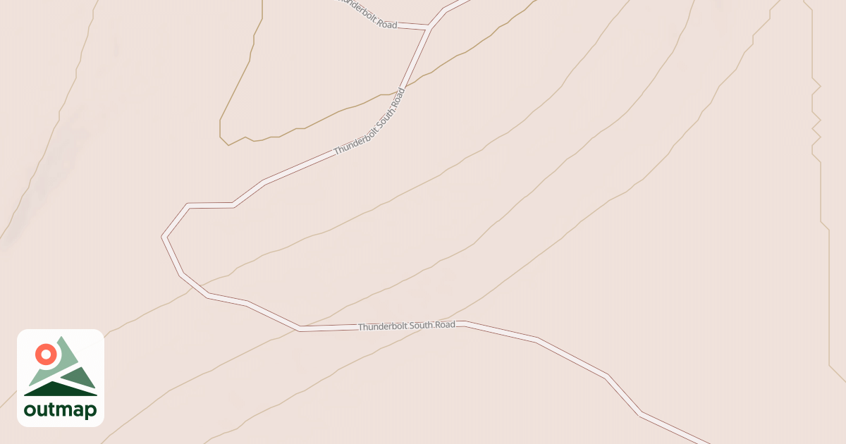 Map of THUNDERBOLT SOUTH