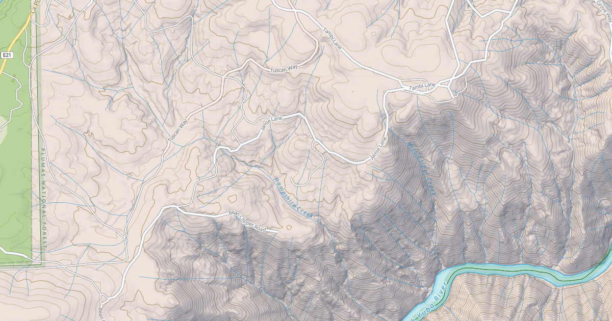 Map preview of PETERSON RIDGE