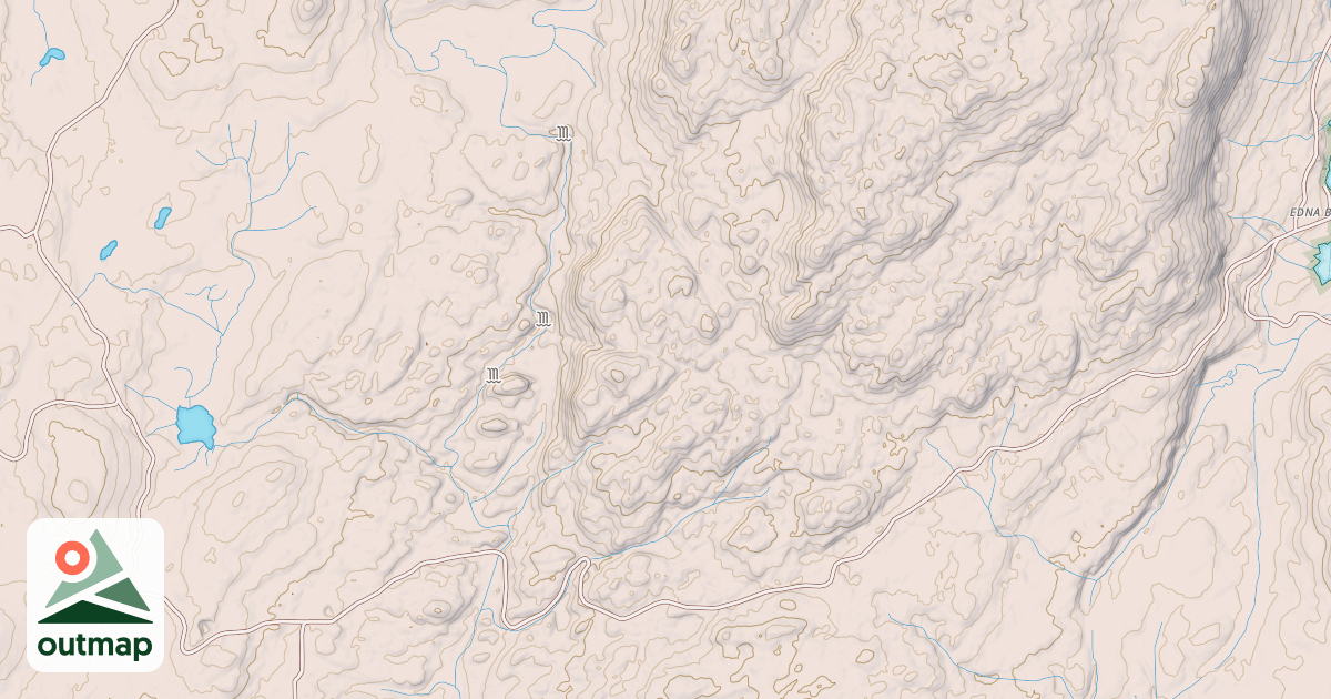 Map of EDNA BAY