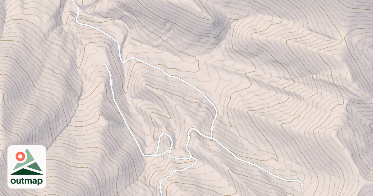 Map of Mike Spencer Loop