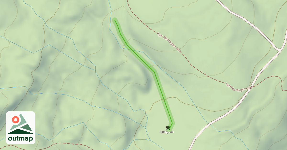Map of Bergerie