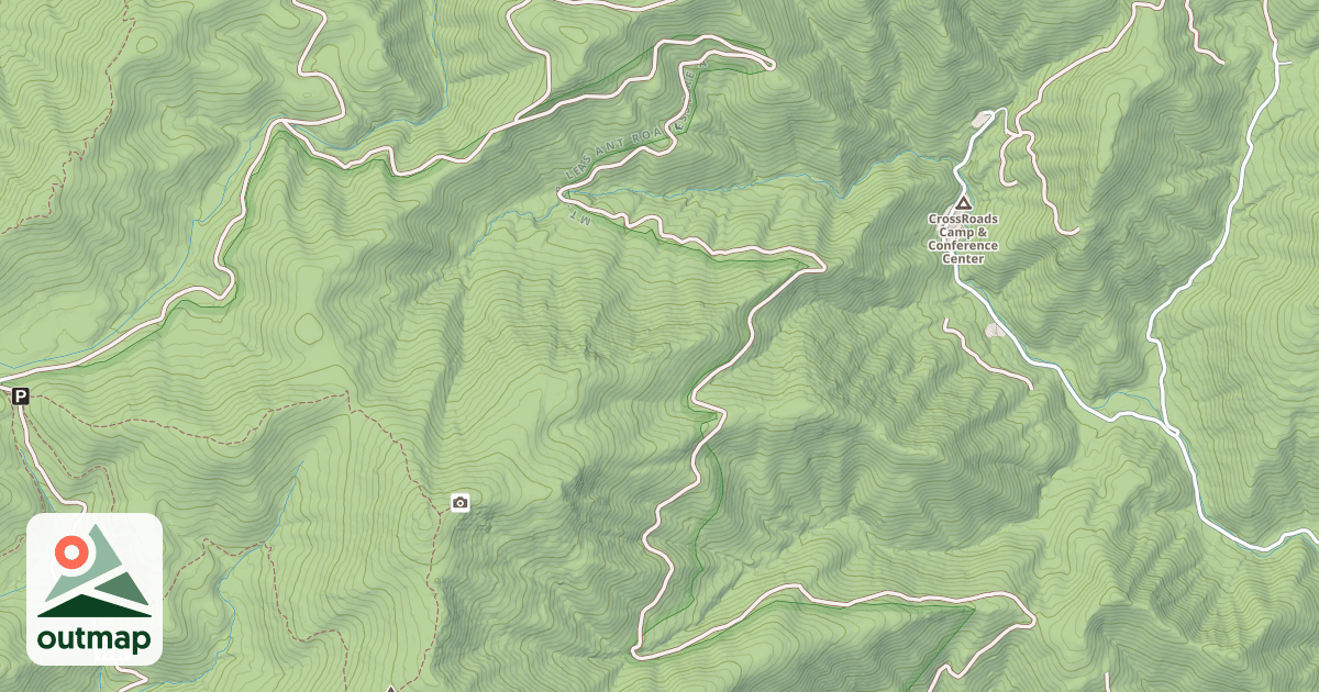 Map of COON BRIDGE