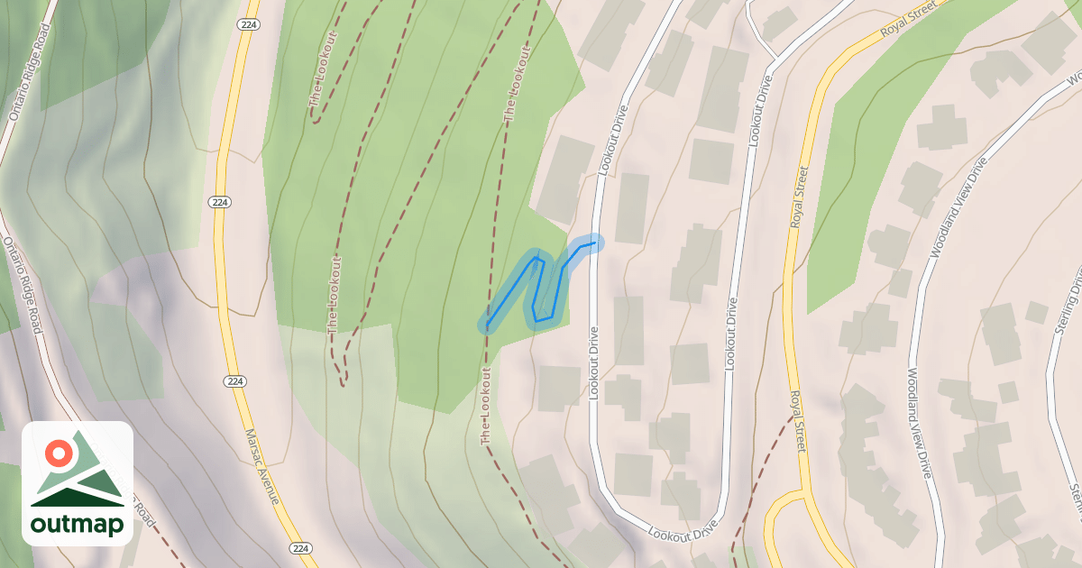 Map of Lookout Access