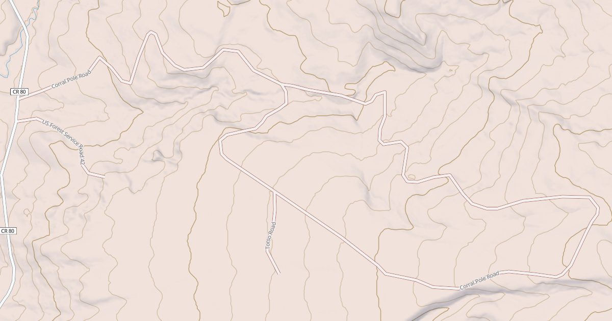 Map preview of CORRAL POLE