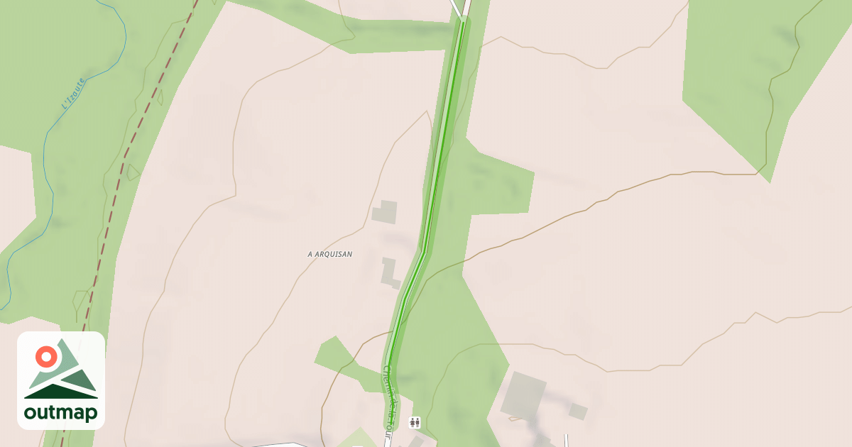 Map of Chemin de la Tour