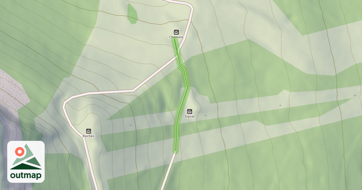 Map of Grange des Pauvres