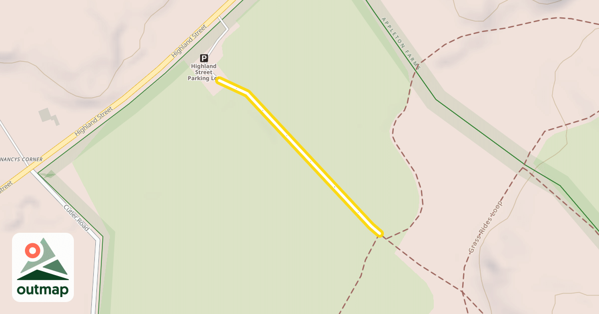 Map of Grass Rides Loop