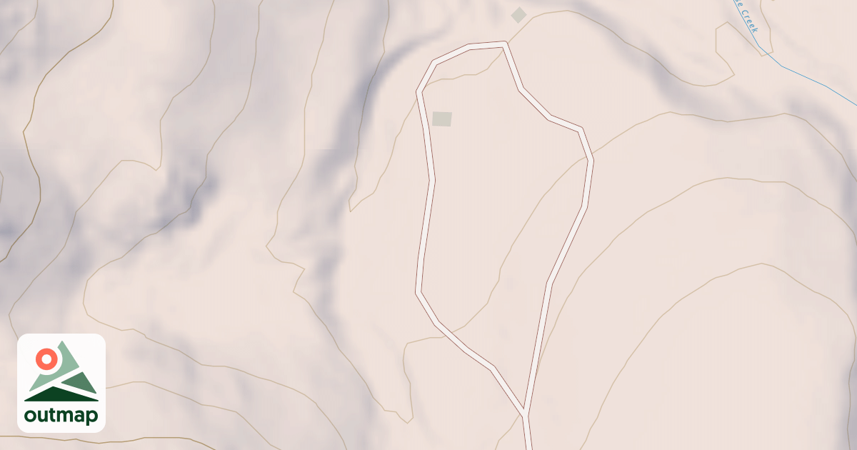 Map of BIG GOOSE CABINS - DENISON