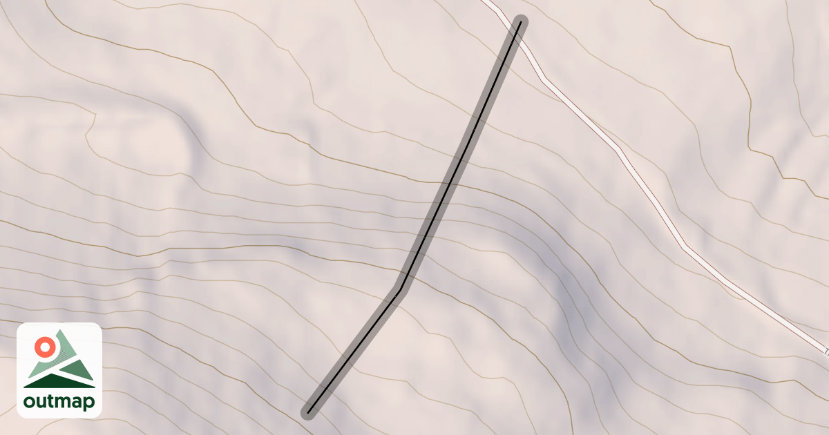 Map of Peak Chutes