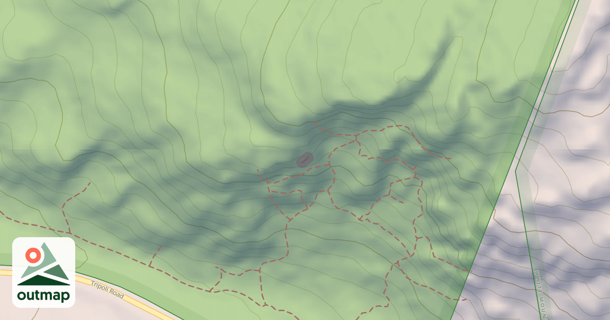 Map of Crystal Cave