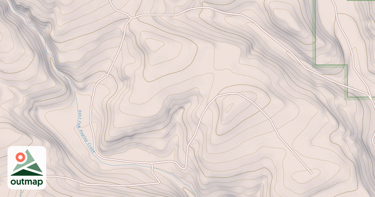Map of BELT RIDGE JEEP