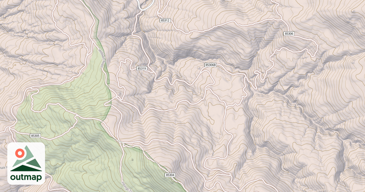 Map of SOUTH FORK STONY CREEK