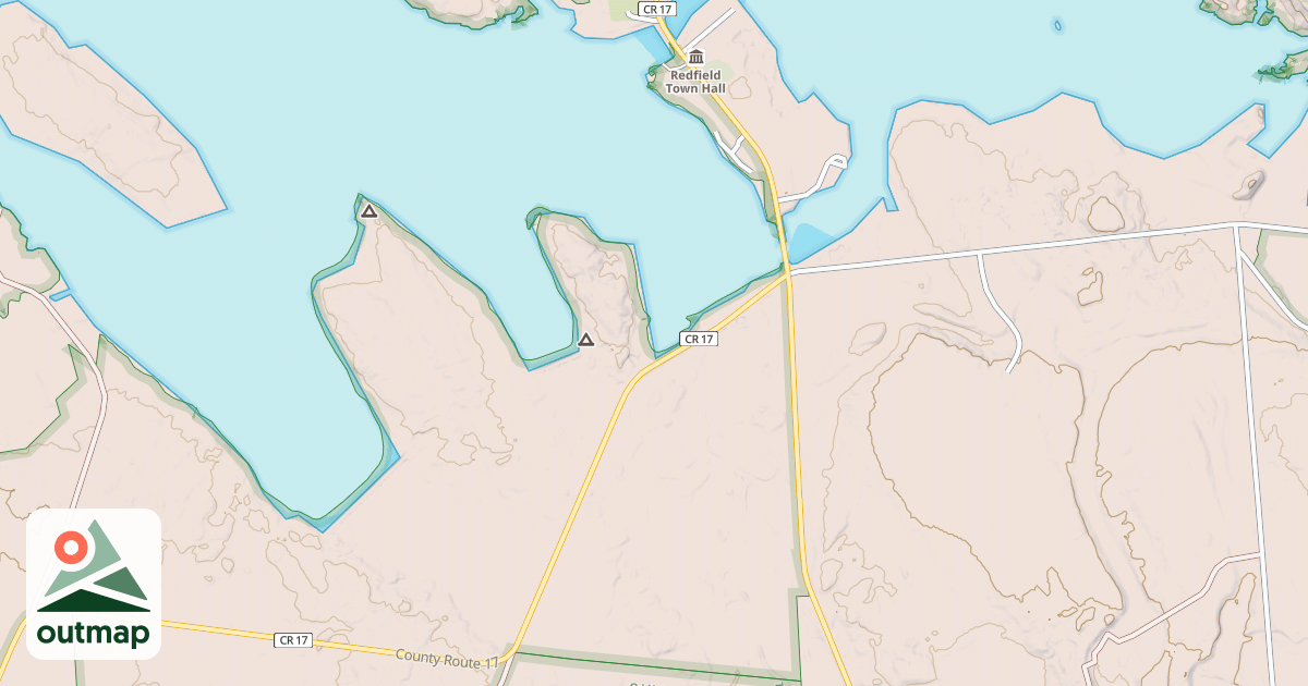 Map of Snowmobile Trail