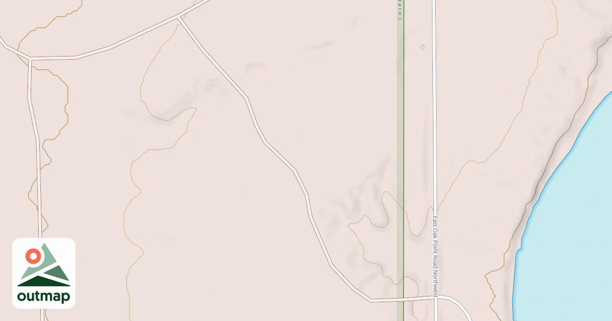 Map of BEARTRAP SPUR C
