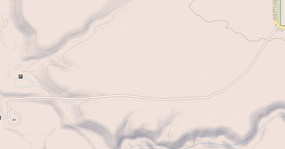 Map preview of ELM FLATS RV ACCESS