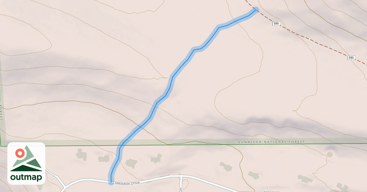 Map of Kissing Gate