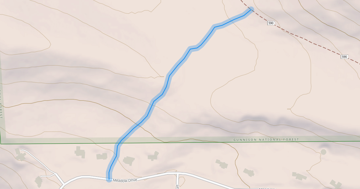Map preview of Kissing Gate