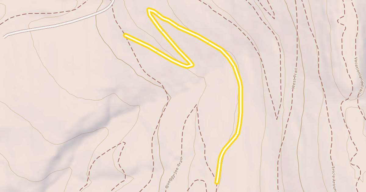 Map preview of West Trail