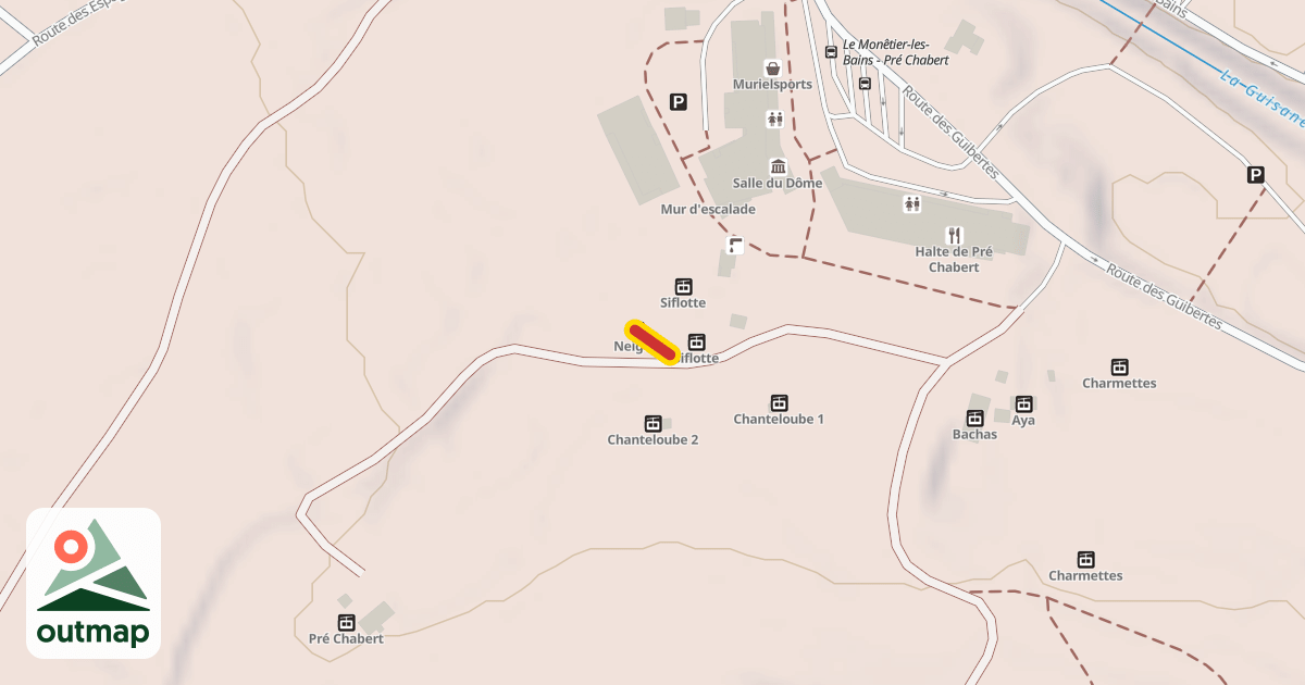 Map of Neiges