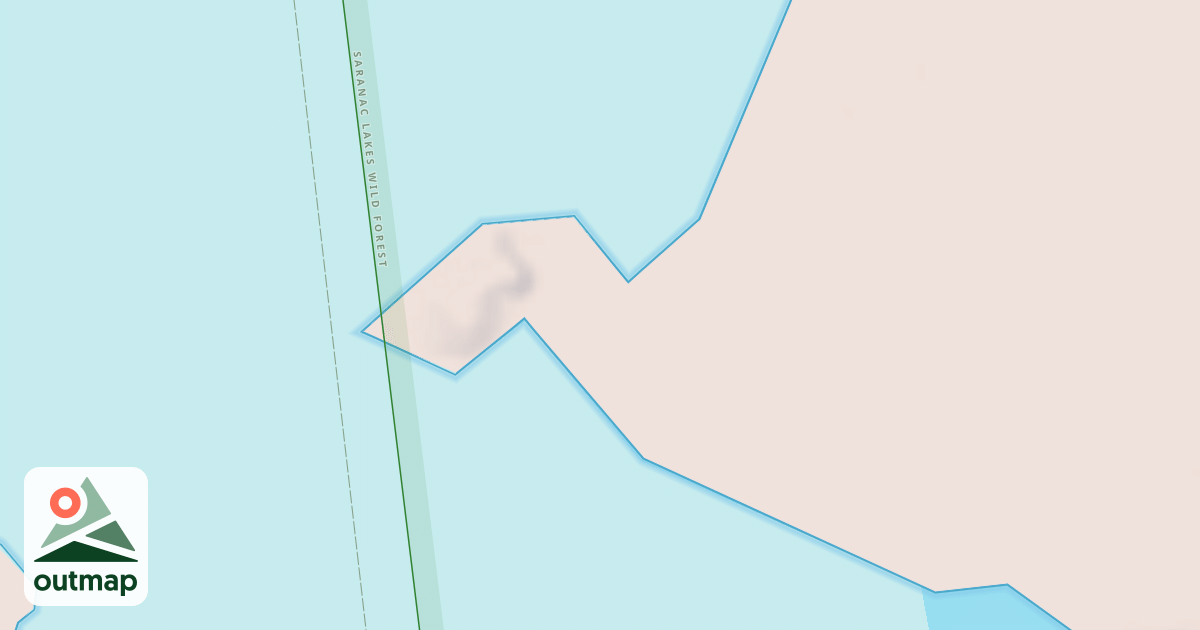 Map of Oseetah Lake Trail