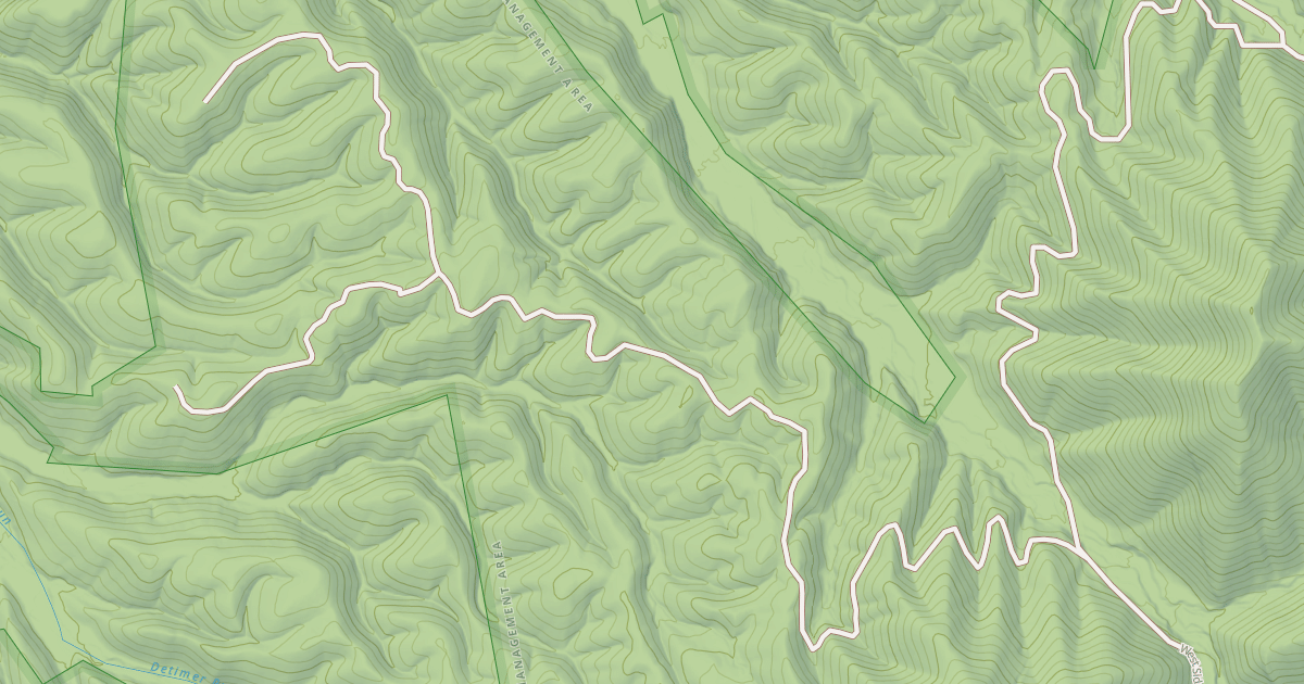 Map preview of ROAD RUN