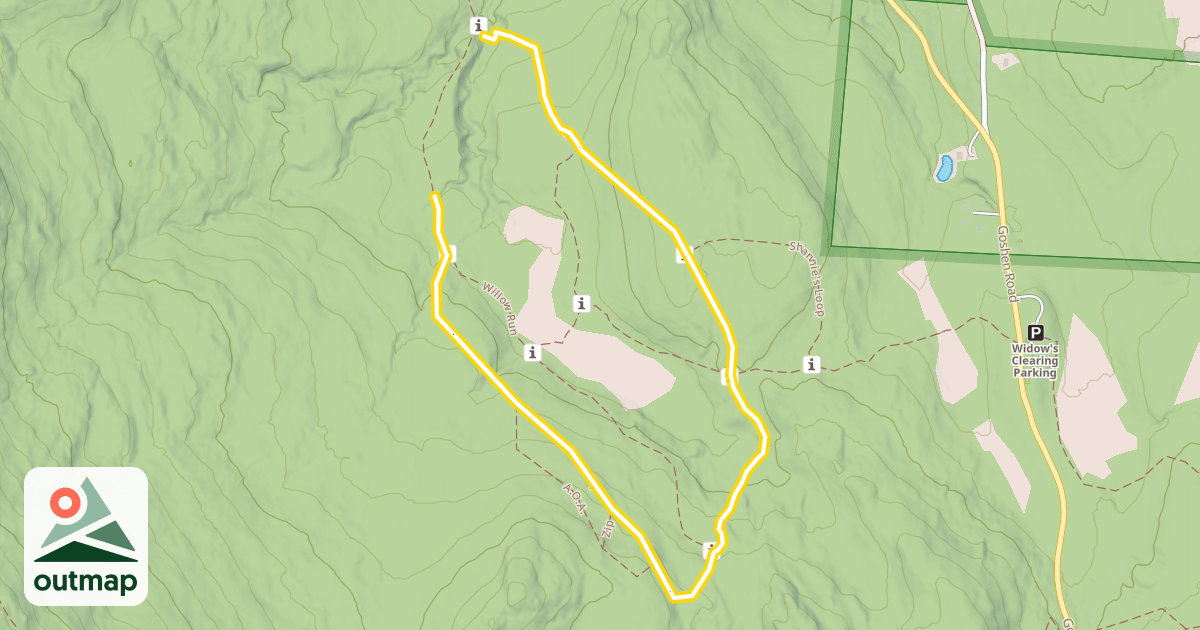 Map of Moose Loop