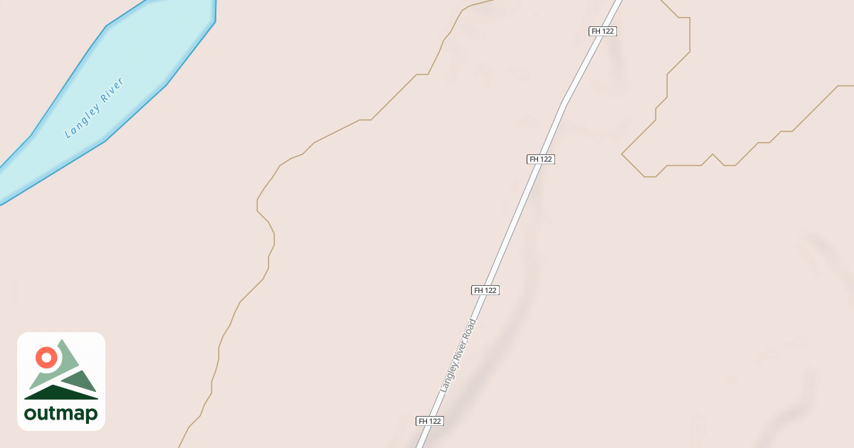 Map of LANGLEY SPUR L