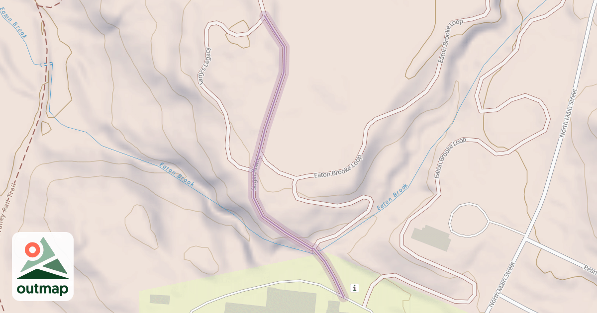 Map of Sugar Road