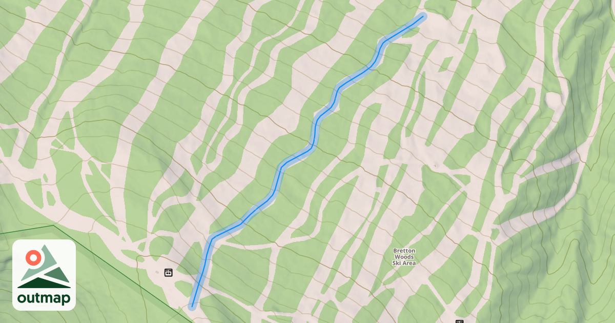 Map of Crawford"s Blaze