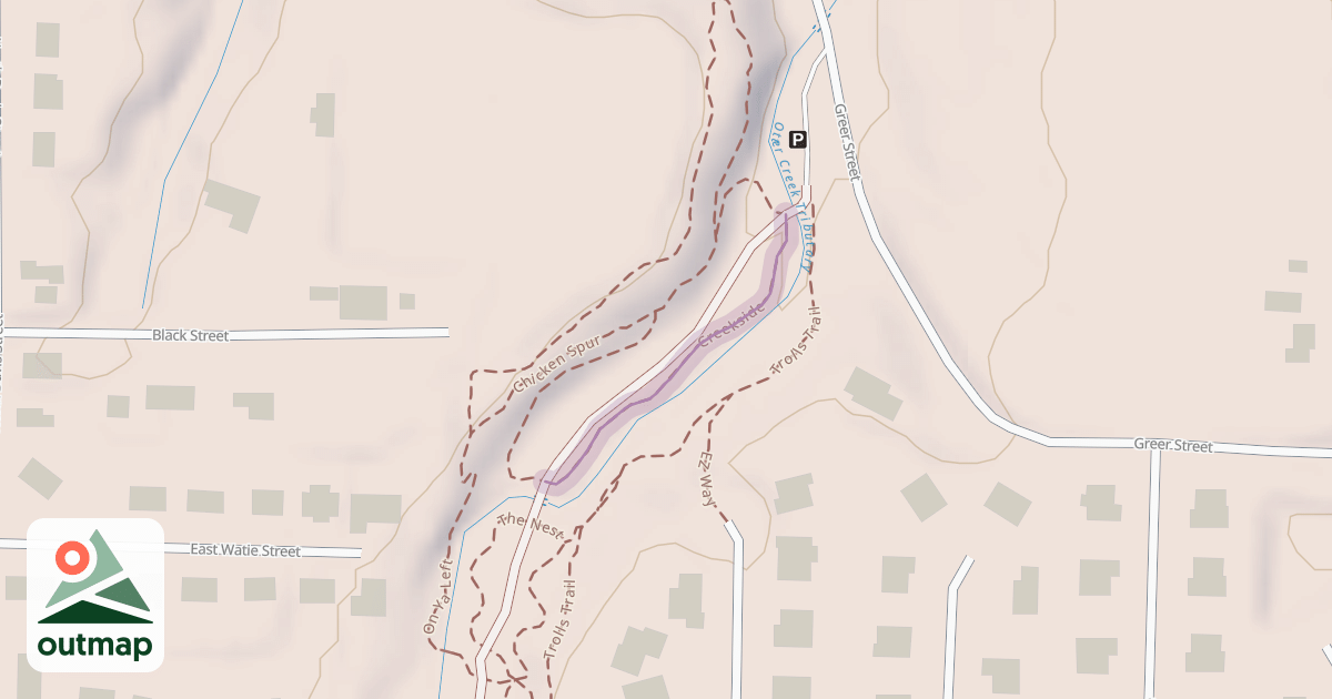 Map of Creekside