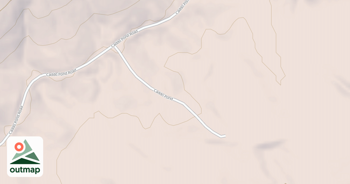 Map of CADDO POND