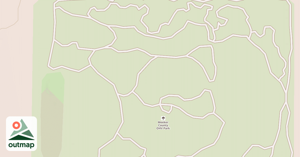 Map of Meeker County ATV/OHM Trails