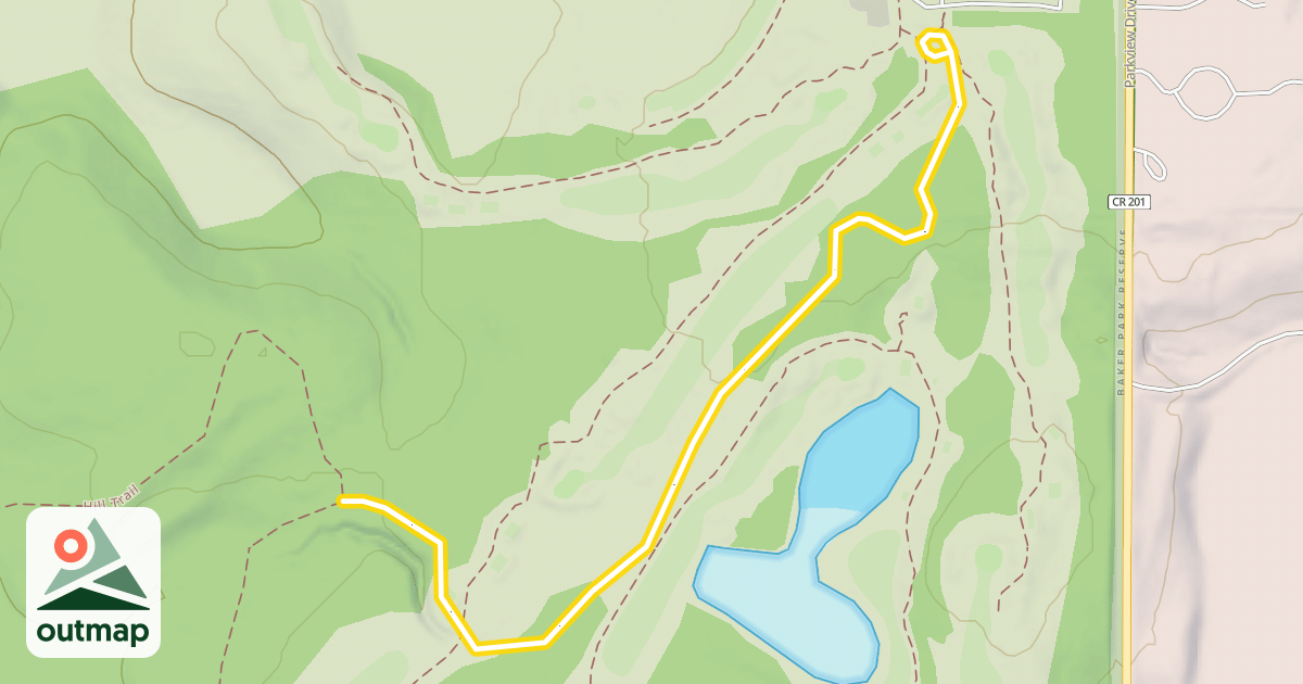 Map of Fairway Trail