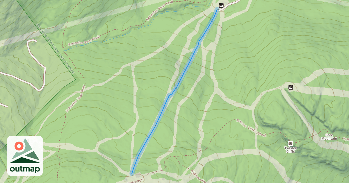 Map of Powder Pass