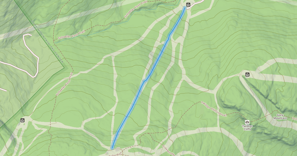 Map preview of Powder Pass