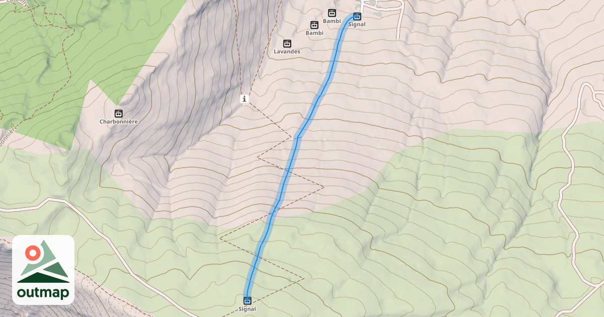 Map of Airelles