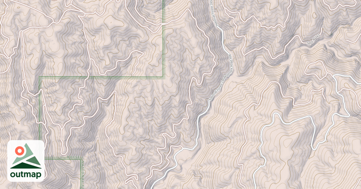 Map of HIGH FOOLHEN WAY