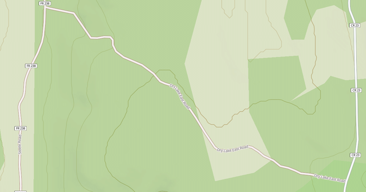 Map preview of DRY LAKE EAST