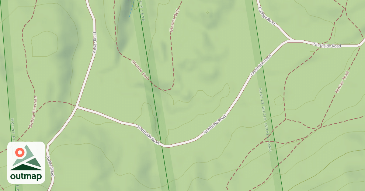 Map of Northside Trail