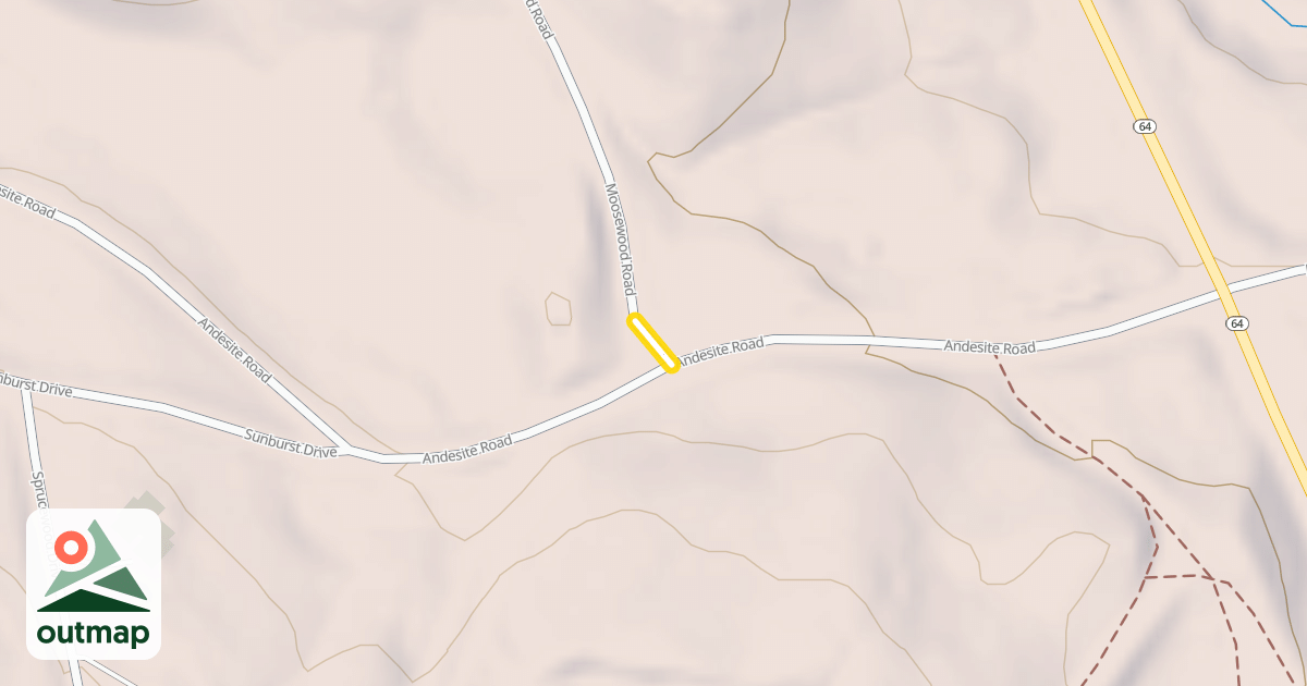 Map of Moosewood Road