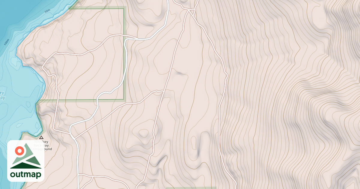 Map of CEDAR BOW