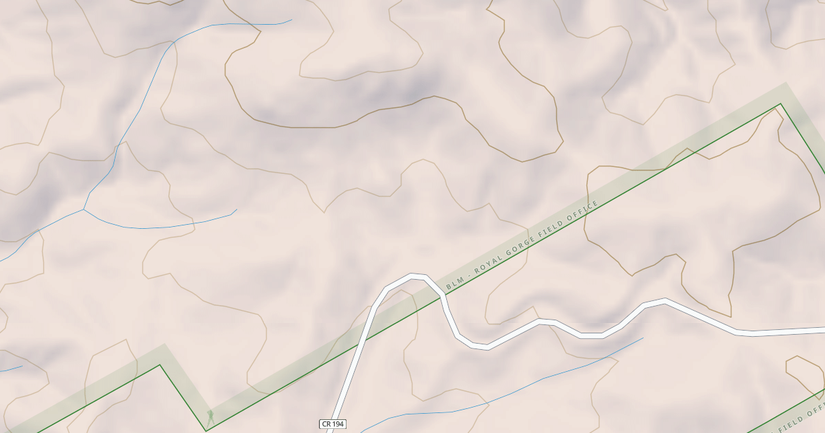 Map preview of BLM National GTLF Public Motorized Roads 48bf7de1-ce8d-4944-ae4c-554be749a20d