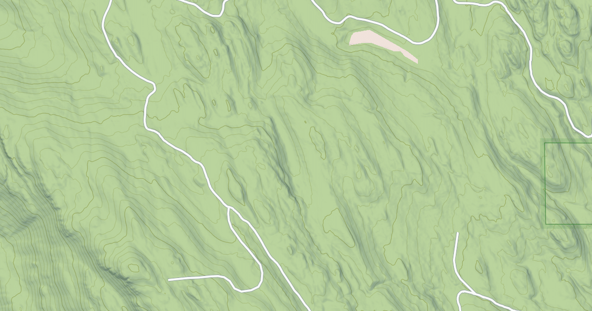 Map preview of CLIFF CREEK GUT