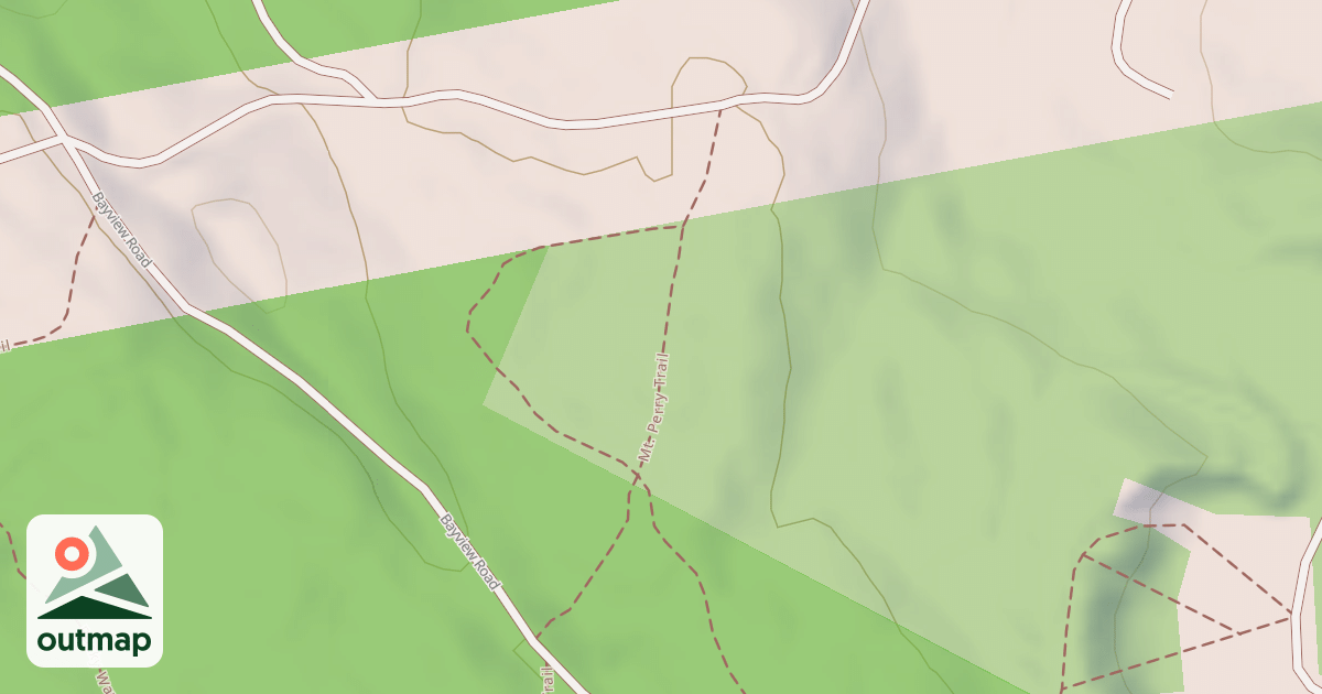 Map of Mt. Perry Trail