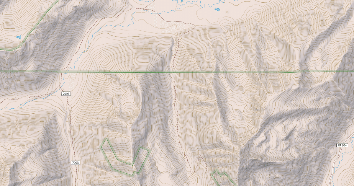 Map preview of Eureka Gulch