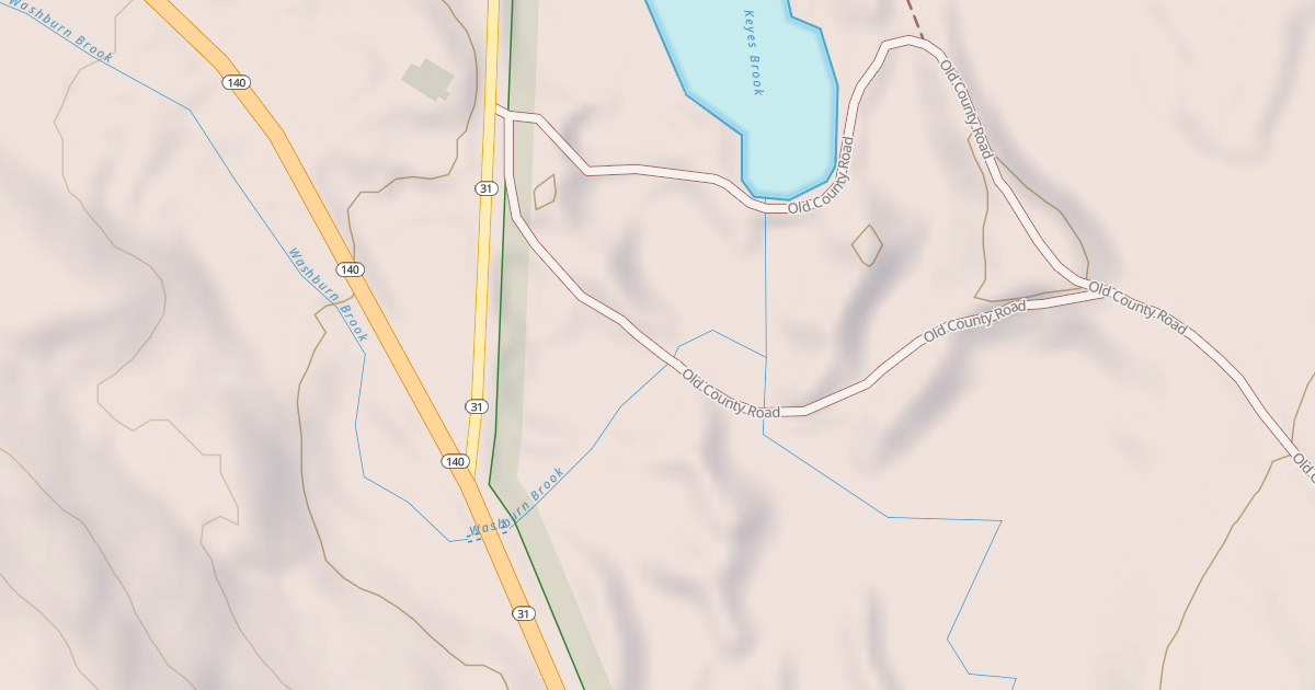 Map preview of Old County Road