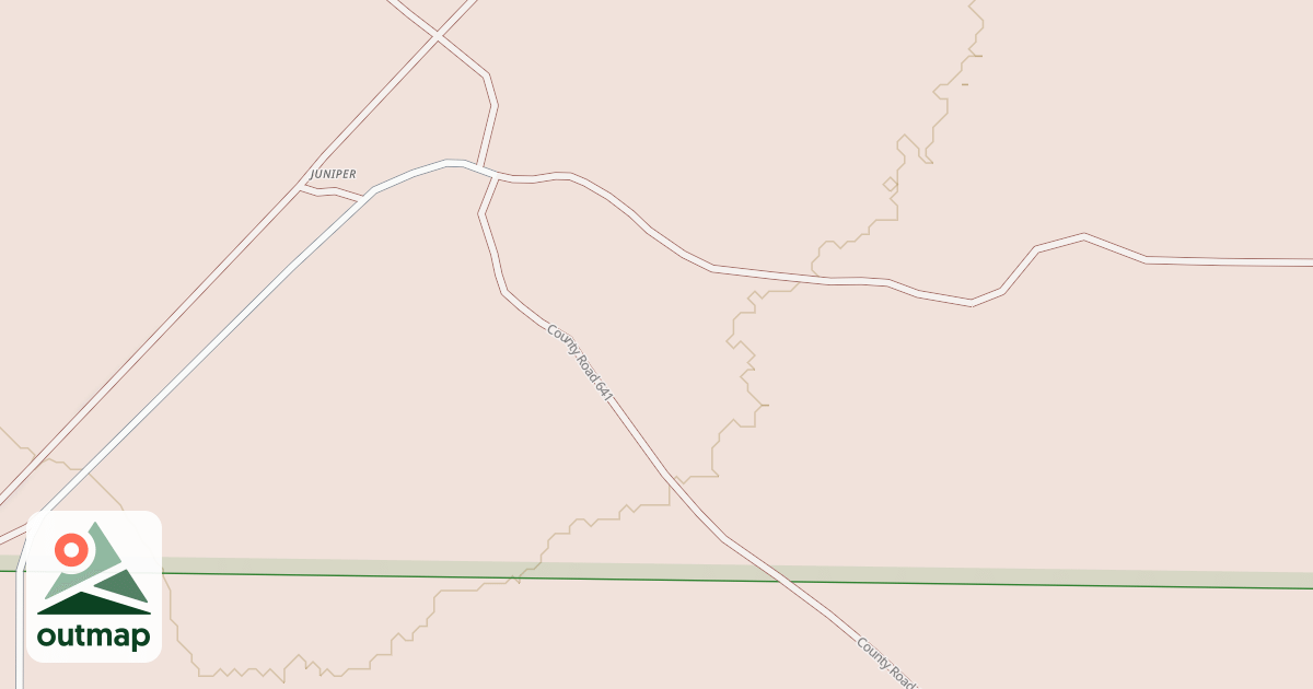 Map of JUNIPER LOOP